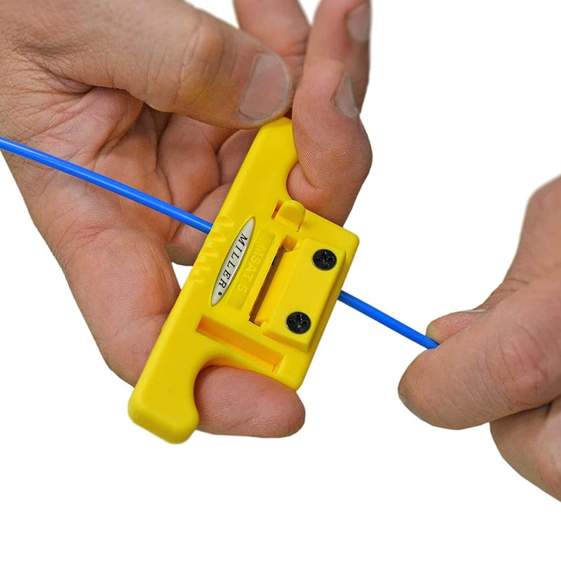 Miller MSAT 5 Wire Stripper for Working Technicians, Electricians, and Installers, Safe Cable Splicing Tool, 1.36 Ounce Easily Portable Wire Stripper - Image 2